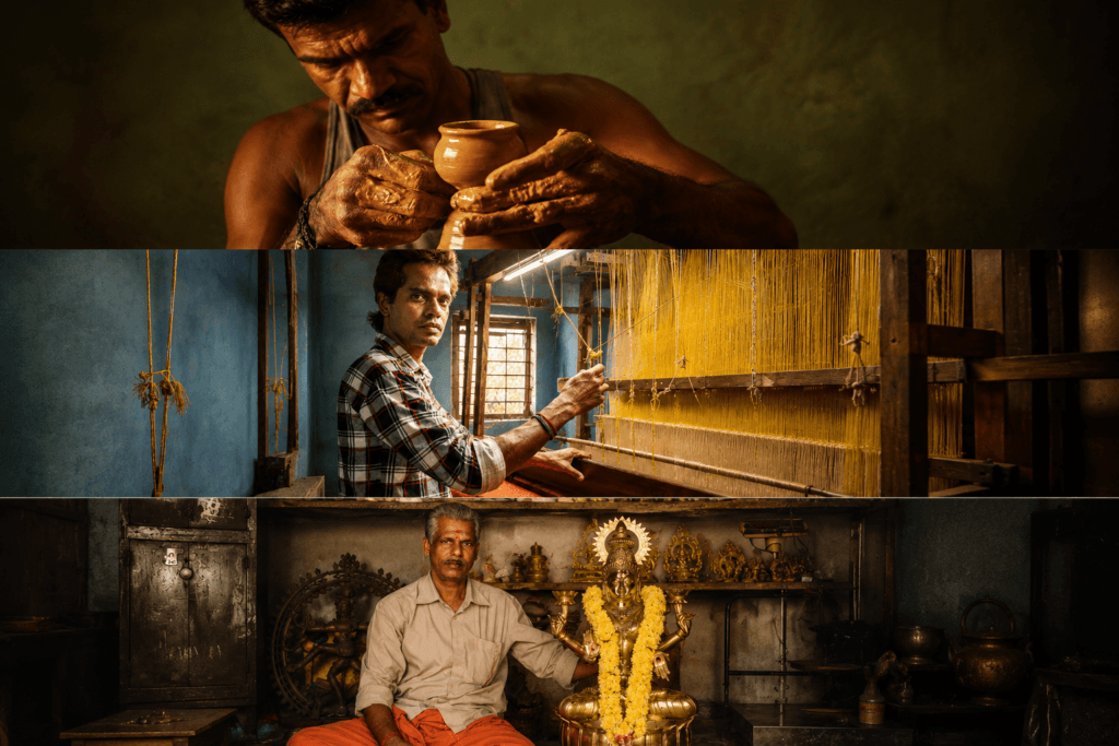 artisans at work
